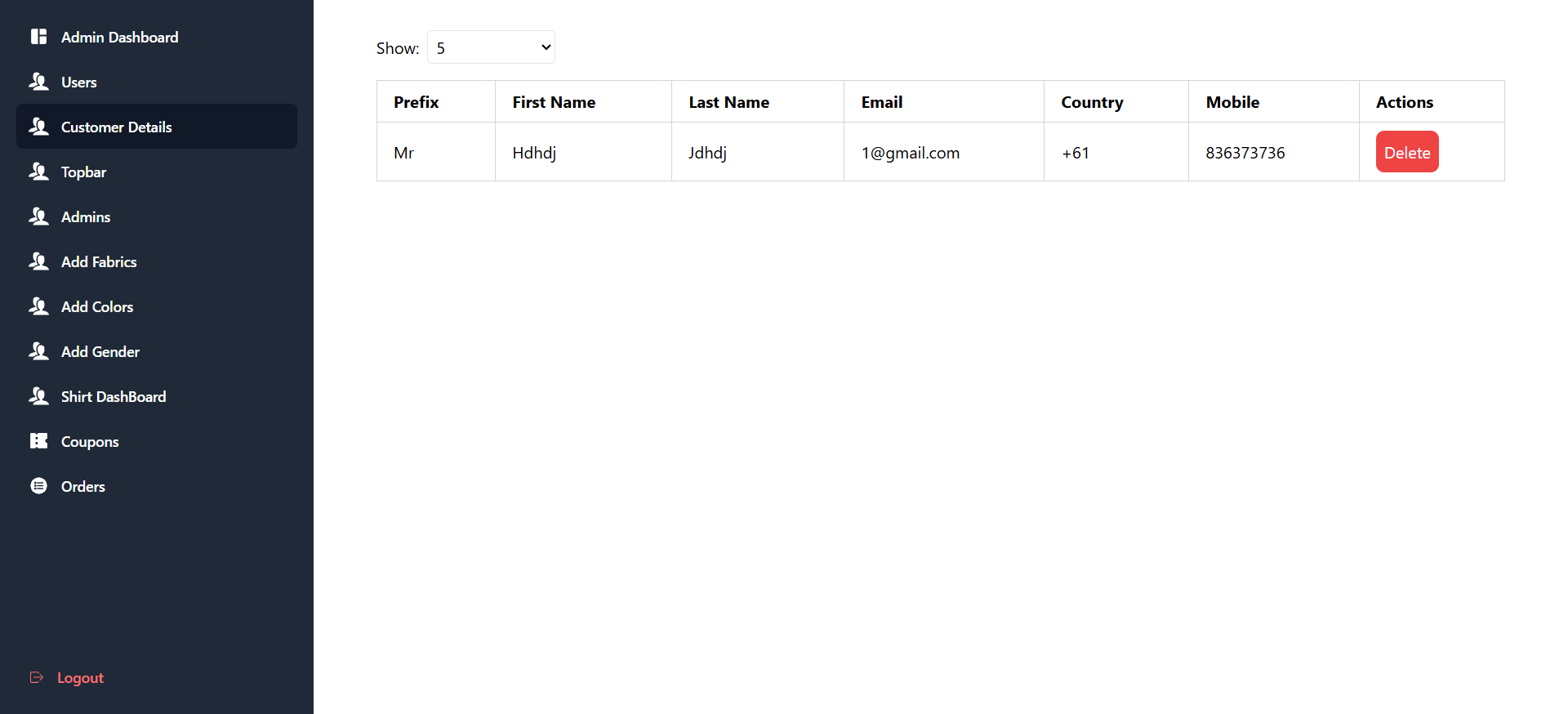 Clouth operations console image 3